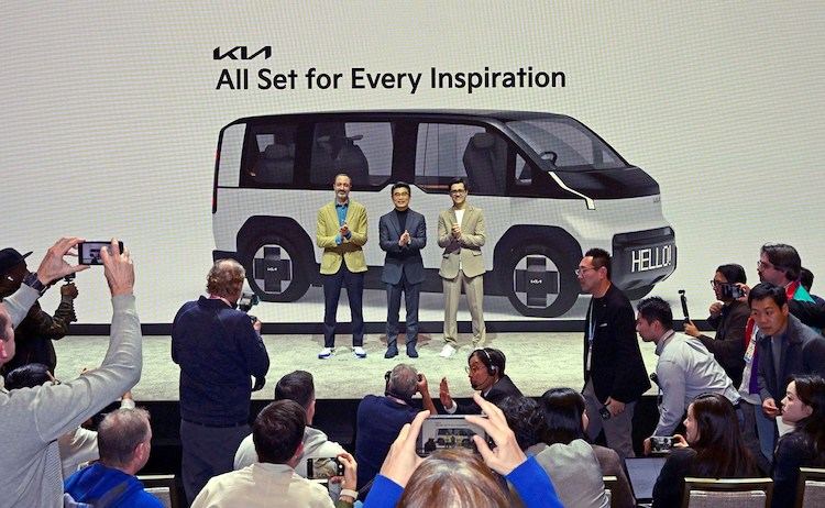 Plataforma "Beyond Vehicle business" en el CES 2024 